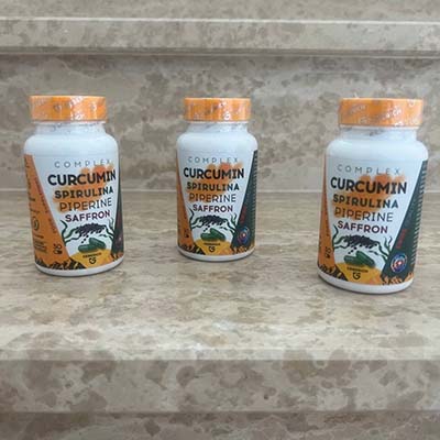 Curcumin Spirulina Piperine Saffron